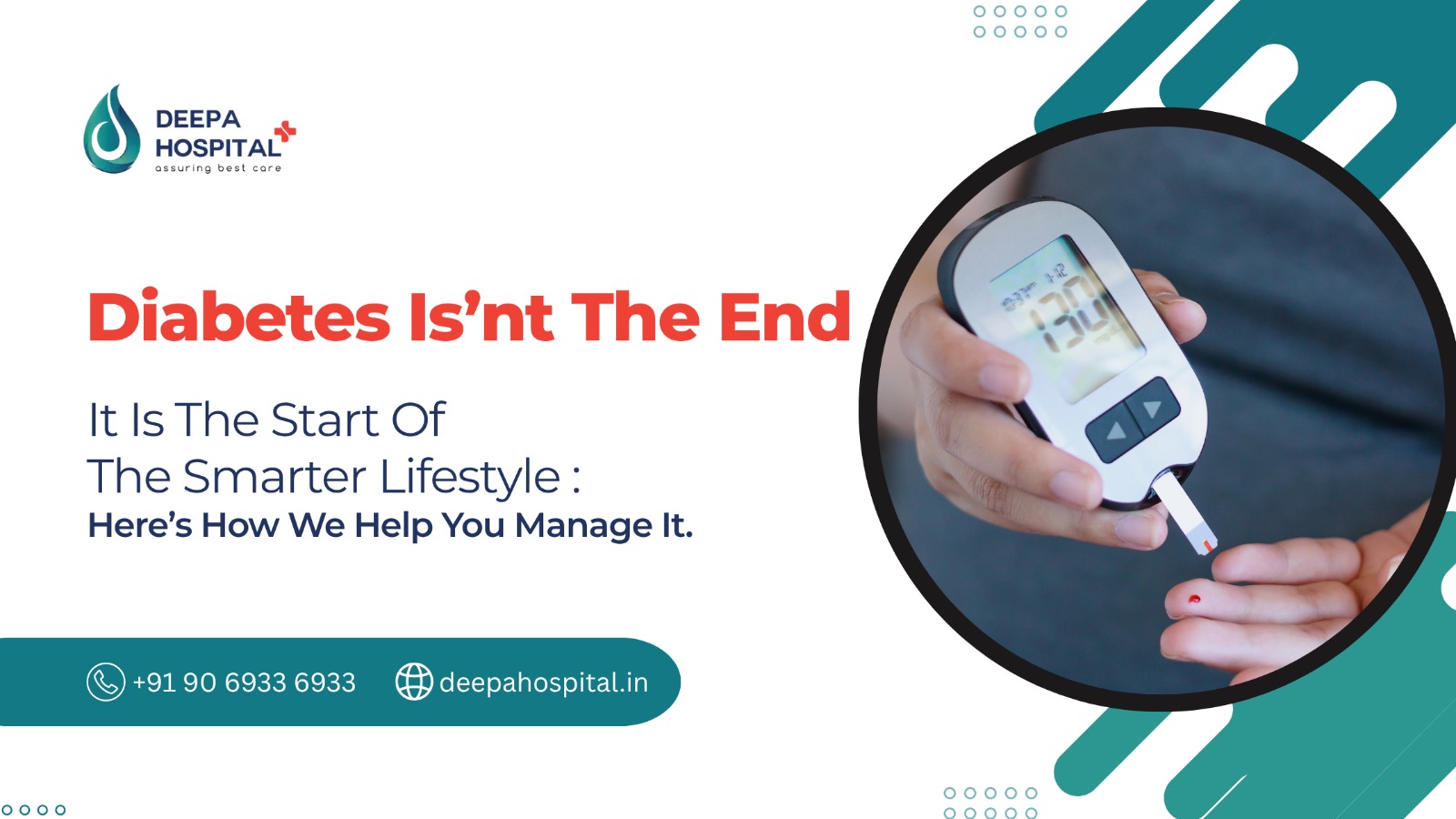 Diabetes Isn't The End – It’s the Start of a Smarter Lifestyle Here's How We Help You Manage It